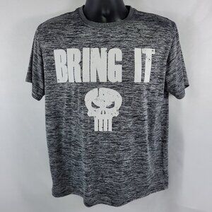 The Punisher Marvel Comics Bring It Athletic Tee T-Shirt Mens size Medium